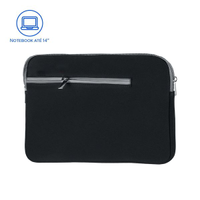 Case Multilaser Pocket Para Notebook Até 14 Pol. Preta - Bo207 Preto