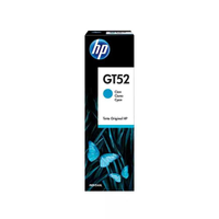 Refil de Tinta HP GT52, Ciano, 70ml, Para Impressora HP Deskjet GT 5822 - M0H54AL
