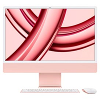 IMac 24, Tela Retina 4.5K Apple, Processador M3, (8GB RAM, 256GB) - Rosa