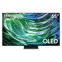 Smart TV 55 4K Samsung OLED QN55S90DAGXZD AI Energy Mode, Dolby Atmos, Alexa built in, Wi-Fi, Bluetooth, USB, HDMI