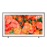 Smart TV 43 4K Samsung The Frame QN43LS03D QLED, Tela Matte Antirreflexo com Molduras Customizáveis, Design Modern Frame, Modo Arte e Dolby Atmos