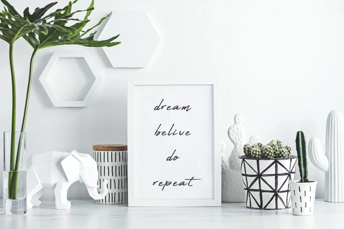 Itens de decoração