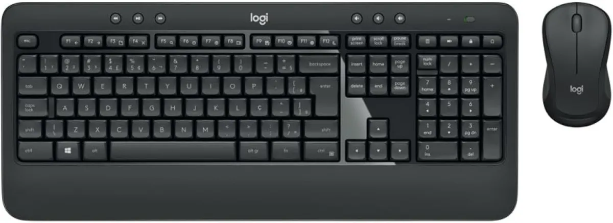 Kit teclado e mouse sem fio Logitech MK540