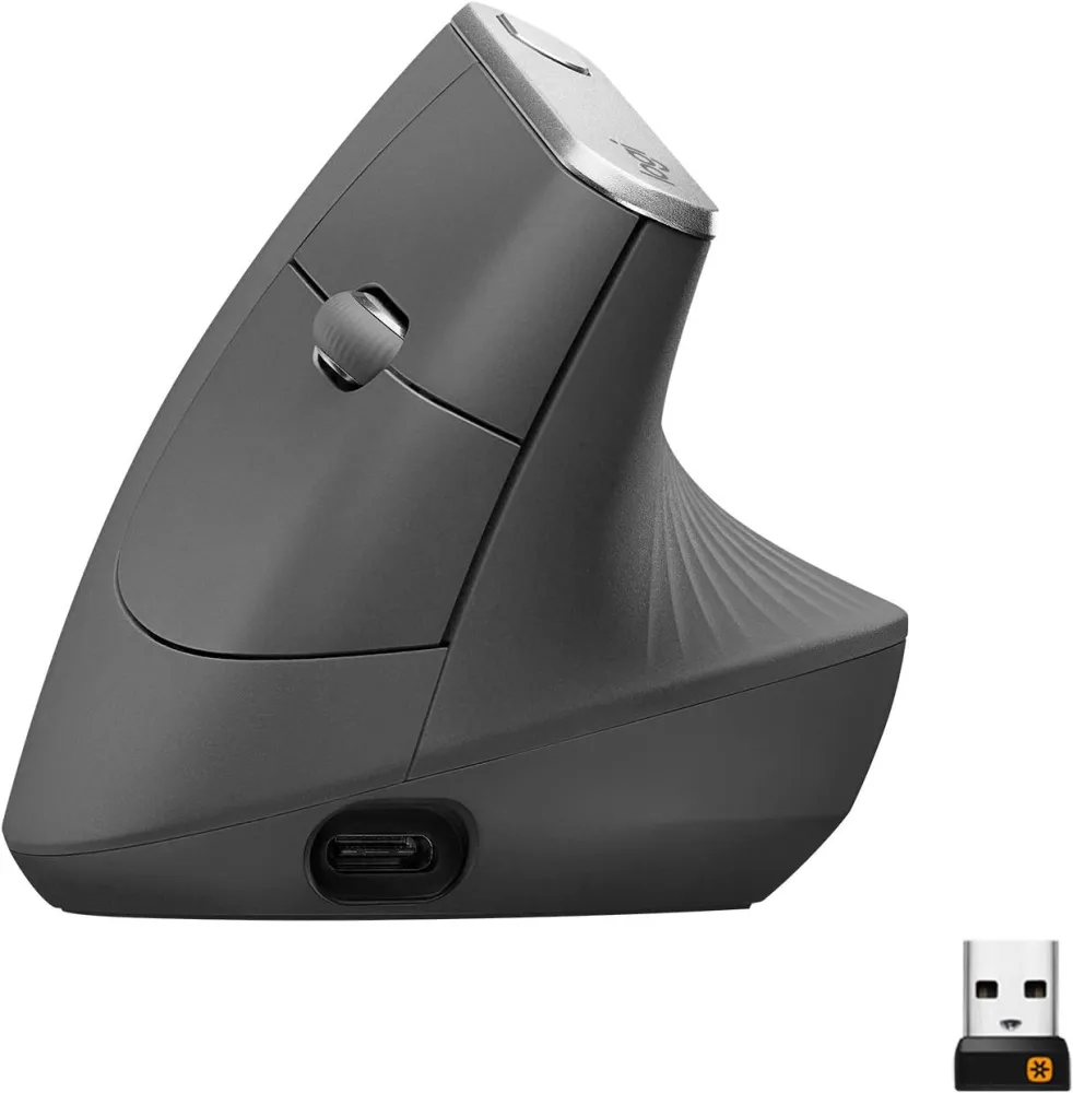 Mouse vertical ergonômico