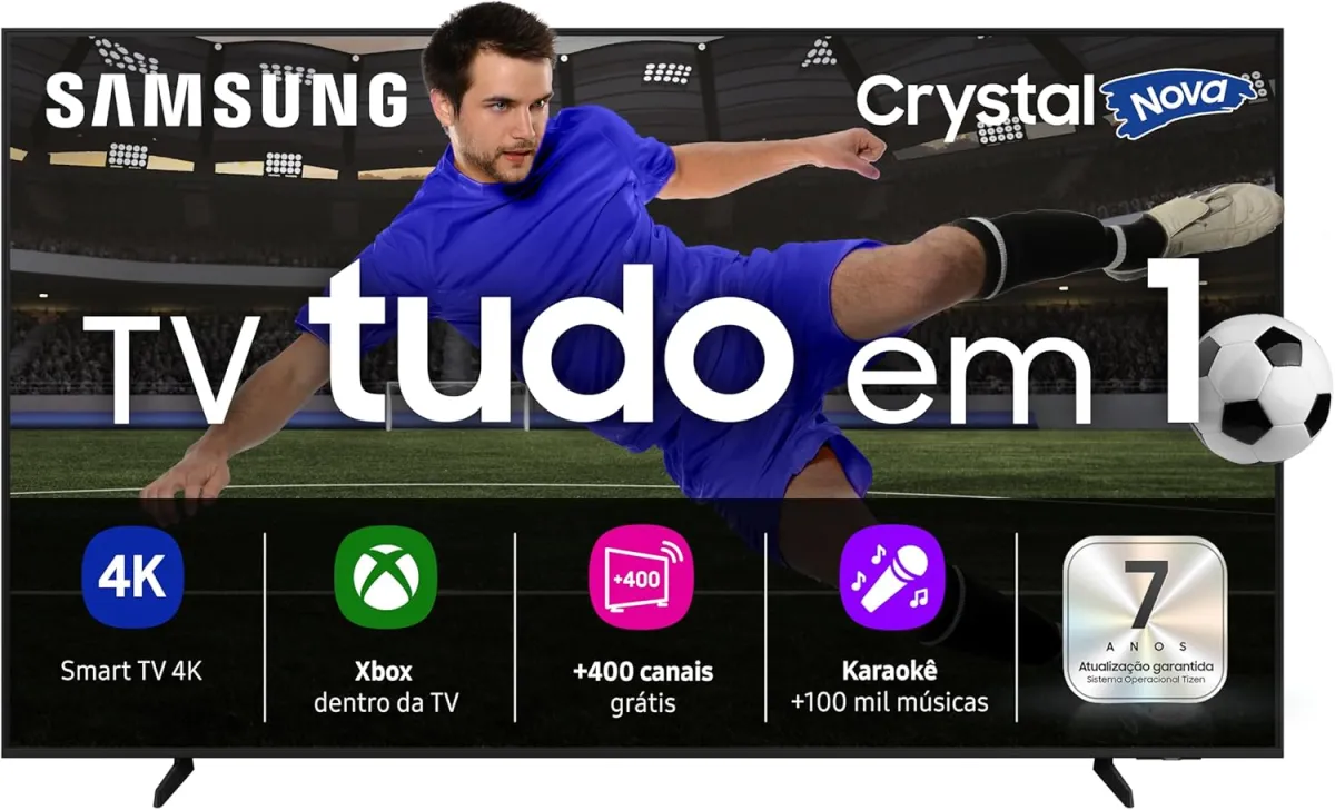 Smart TV Samsung Crystal 50” U8600f