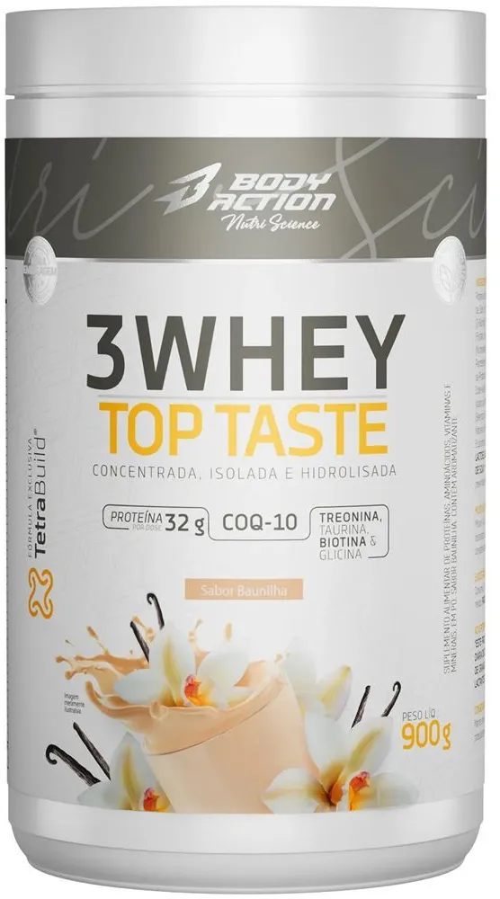 3 Whey Top Taste BodyAction