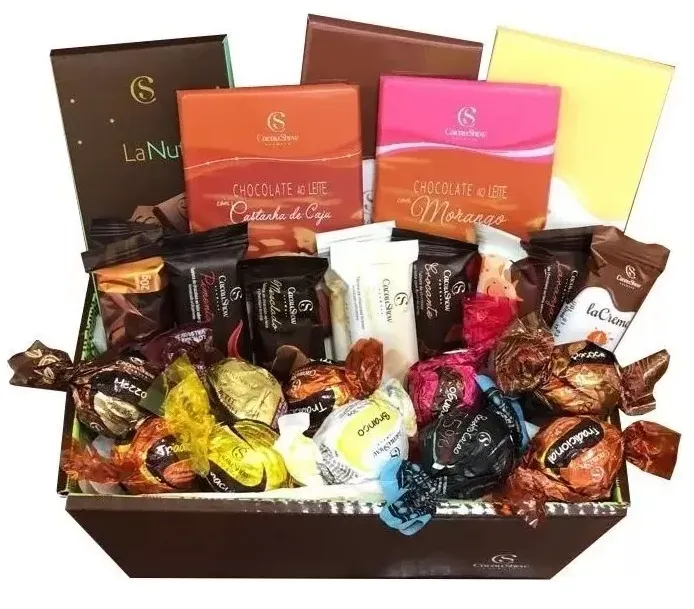 Cesta de chocolates