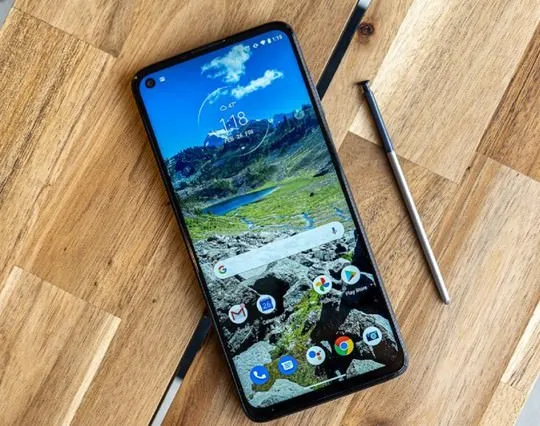 Smartphone com tela grande