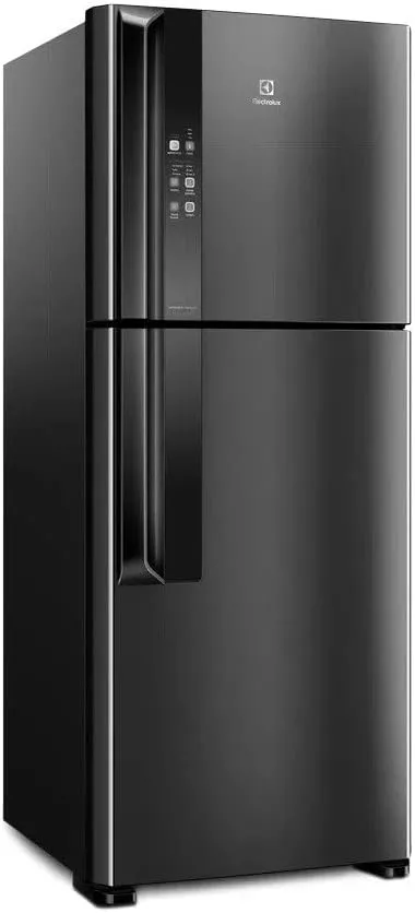 Geladeira Preta Electrolux Efficient Black