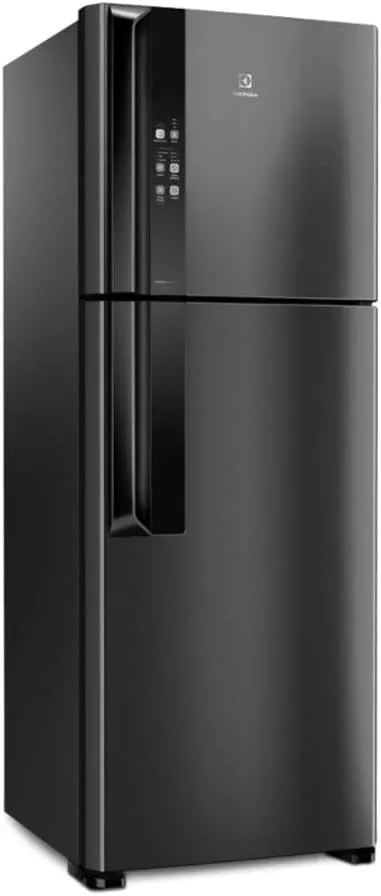 Geladeira Preta Electrolux Efficient Black