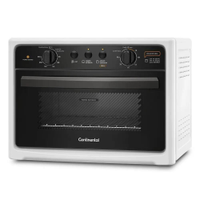 Forno Elétrico de Bancada Continental 44 Litros com Vidro Interno Removível Branco BC44B - 127 Volts - 110V
