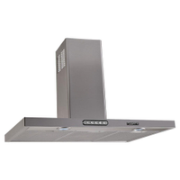 Coifa de Parede 75cm Retangular Duto Slim Fogatti Inox - 110V
