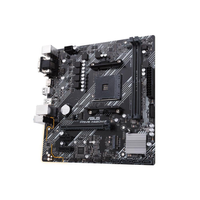Placa-Mãe Asus para AMD AM4 Prime A520M-E 2xDDR4 MATX Preto com Branco