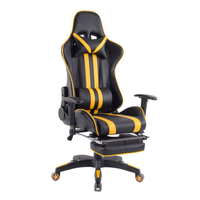 Cadeira Gamer Legends Preta e Amarela