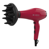 Secador de Cabelos Cadence Curly Hair com 02 Velocidades Vermelho - SEC530