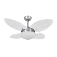 Ventilador De Teto Volare Mini Petalo Palmae Branco 220V