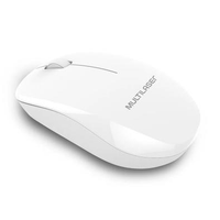 Mouse Sem Fio 2.4 Ghz 1200 Dpi Branco Usb Power Save Com Pilha Inclusa - Mo310 Branco