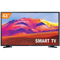 Smart Tv Led 43" Full Hd Samsung Lh43bet Com Hdr Sistema Operacional Tizen Wi-Fi 2 Hdmi 1 Usb Preta Samsung