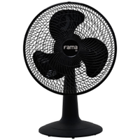 Ventilador de Mesa Britânia Fama 3 Pás Preto - 30cm 127V