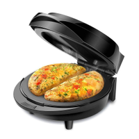 Omeleteira Elétrica Mondial Pratic Omelet Om-01 Omeleteira Elétrica-220v-preto/inox 220V