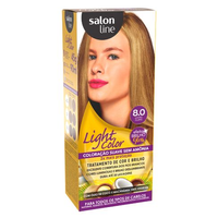 Coloração Suave Light Color 8.0 Louro Claro Salon Line