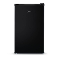 Frigobar Midea Compact 124 Litros Black Edition - 110V