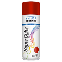 Tinta Spray Metálico Vermelho 350Ml Tekbond