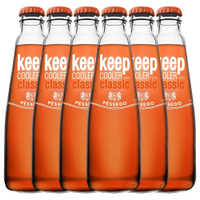 Keep Cooler Classic Pêssego 275 ml -Embalagem com 6 Unidades