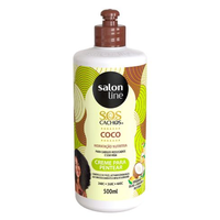 Creme Para Pentear Salon Line S.O.S Tratamento Profundo Coco 500ml
