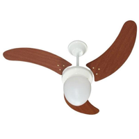 Ventilador Búzios Branco 110V 3 Pás Verniz