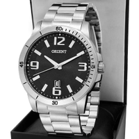 Relógio Orient Masculino Sport MBSS1419 P2SX Aço Prata