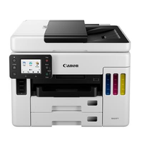 Impressora Multifuncional Canon Mega Tank Maxify GX7010, Colorida, Wifi, Ethernet, Tela LCD, USB, Branco - 4471C005AA