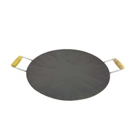 Disco Picanheira Côncava Alça Madeira Chapa 2Mm Pequena 37Cm