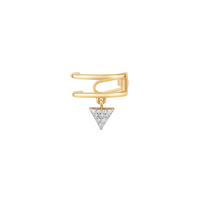 Piercing Vivara Trends em Ouro Amarelo 18k com Diamantes