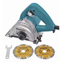 Serra Mármore Makita 4100NH3ZX2 + 2 Discos, Preto/Azul