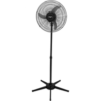 Ventilador Pedestal Oscilante 50 cm 110V Preto