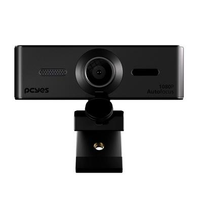 Webcam Pcyes Raza, 1080P, 60FPS, com Microfone Integrado, Foco Automático, Preto - FHD-03