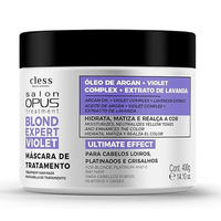 Máscara De Tratamento Cless Salon Opus Blond Violet 400g