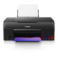 Impressora Multifuncional Fotográfica Canon Mega Tank, Colorida, Wi-Fi, Display LCD, Preto - G610