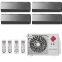 Ar Condicionado Multi Split Inverter LG ARTCOOL 36000 BTUs (2x 9000 + 1x 12000 + 1x 7000) Quente/Frio A5UW36GFA2 - 220V