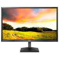 Monitor LG 21.5' LED, Full HD, HDMI/VGA, VESA, Ajuste de Ângulo - 22MK400H