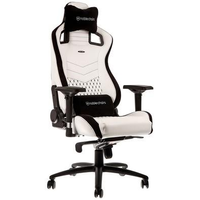 Cadeira Gamer Noblechairs Epic, Até 120kg, com Almofadas, Branco - NBL-PU-WHT-001