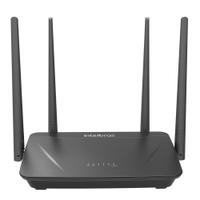 Roteador Wireless Intelbras Action Rf1200 4 Antenas Preto