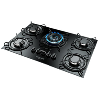 Cooktop Esmaltec 5 Bocas - Tripla Chama Bivolt