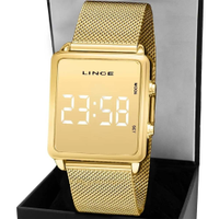 Relógio Digital Lince Feminino MDG4619LBXKX