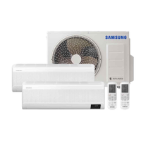 Ar Condicionado Multi Bi Split Samsung Wind Free 18000 Btus (2X9000) Quente/Frio Inverter 220V 220V