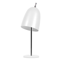 Luminária De Mesa 7735 Branca Direcionável 1 Lâmp. Bivolt