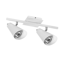 Spot De Sobrepor Para 2 Lâmpadas E27 Design Pt02 Cor Branca