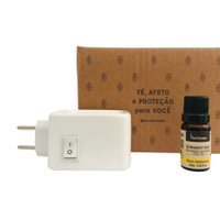 Kit para Imunidade - Difusor elétrico + Óleo Bergamot Italy Via Aroma