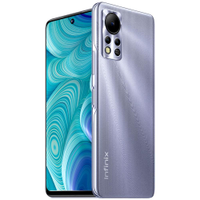 Smartphone Infinix Hot 11S Prata 128GB, 6GB RAM, Câmera Tripla até 50 MP, Bateria de 5000 mAh,Tela 6,78 de 90 Hz Full HD , Dual Chip